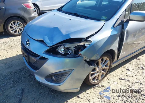 2012 Mazda Mazda5 Grand Touring from USA, damaged, VIN JM1CW2DL5C0100577